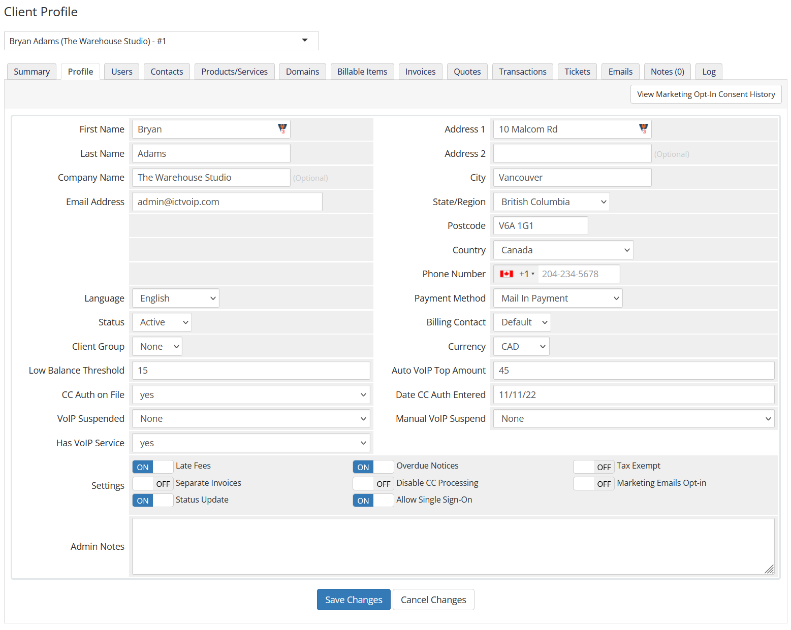 Adding a new Provider or PBX